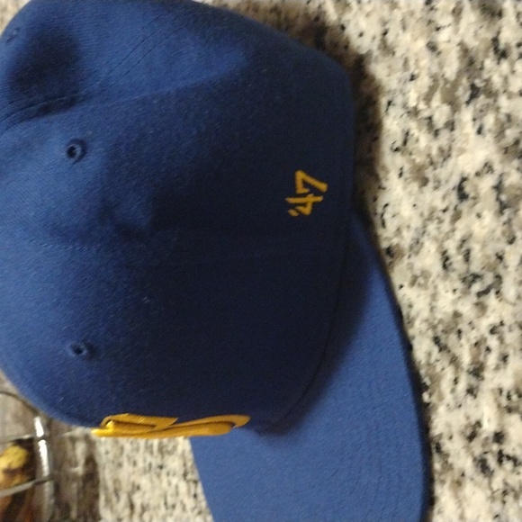 Seattle Mariners 47 Brand Snap Back Royal Gold - Picture 5 of 7